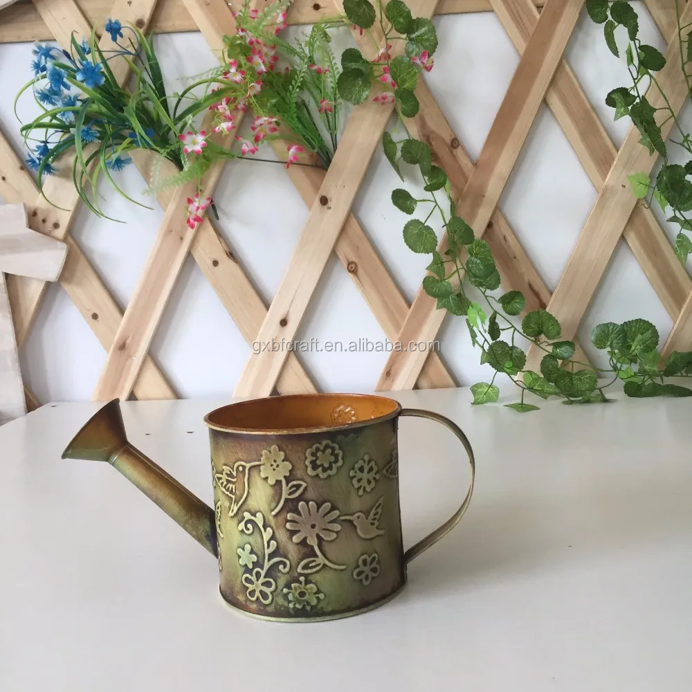 Royal gardens Kids/child popular garden tool series  metal watering can