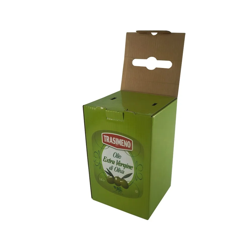 Custom Corrugated Carton Olive Oil Bottle Packaging Box - Buy Olive Oil ...