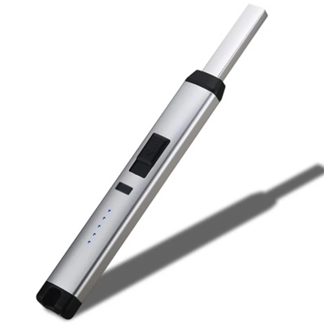 360 Degree Rotation with Battery Indicator Rechargeable USB Electric Lighter, Flexible Lighter/Kitchen Candle Outdoor