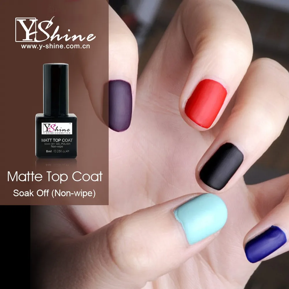 Oem Service Y Shine Free Sample Beauty Nail Matte Top Coat Oem Service Y Shine Free Sample Beauty Nail Matte Top Coat Polish Uv