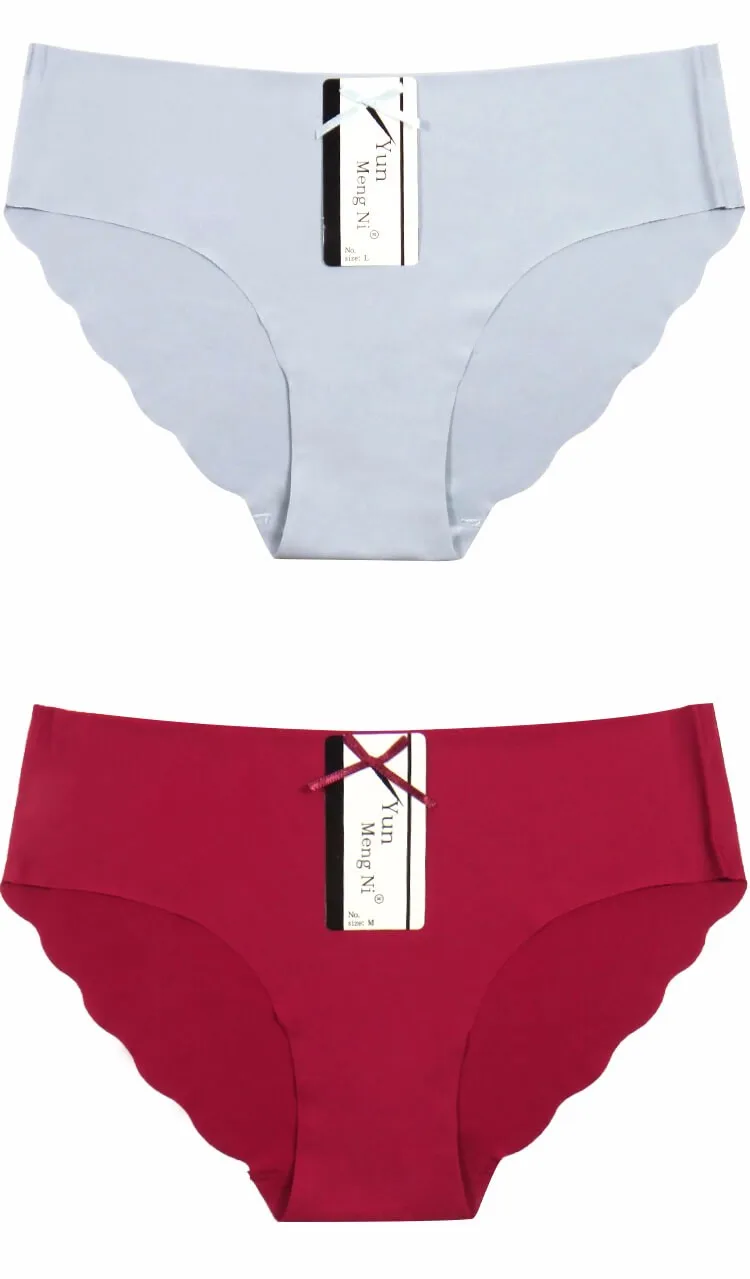 Hot Selling New Design Underwear Multi Colors Ice Seamless Panties Slim