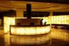 LED Backlit Thin Translucent Wood Wall Panel System in Review Meeting