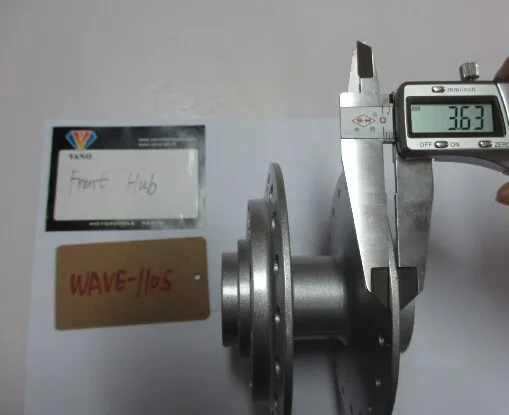 Top quality aluminum alloy wave110 motorcycle front hub