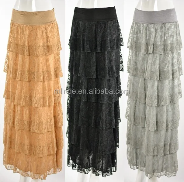 cotton lace skirt