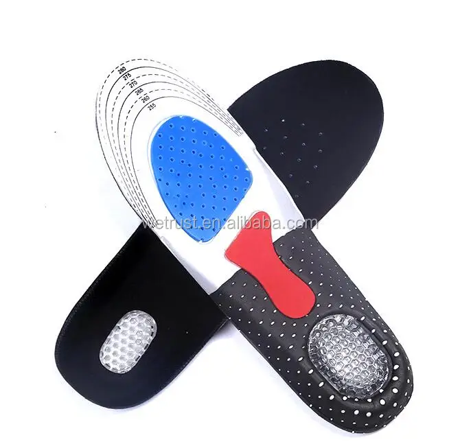 Wholesale Hotsale Cut To Size Shoe Insoles Elastic Gel Eva Shoe Insoles