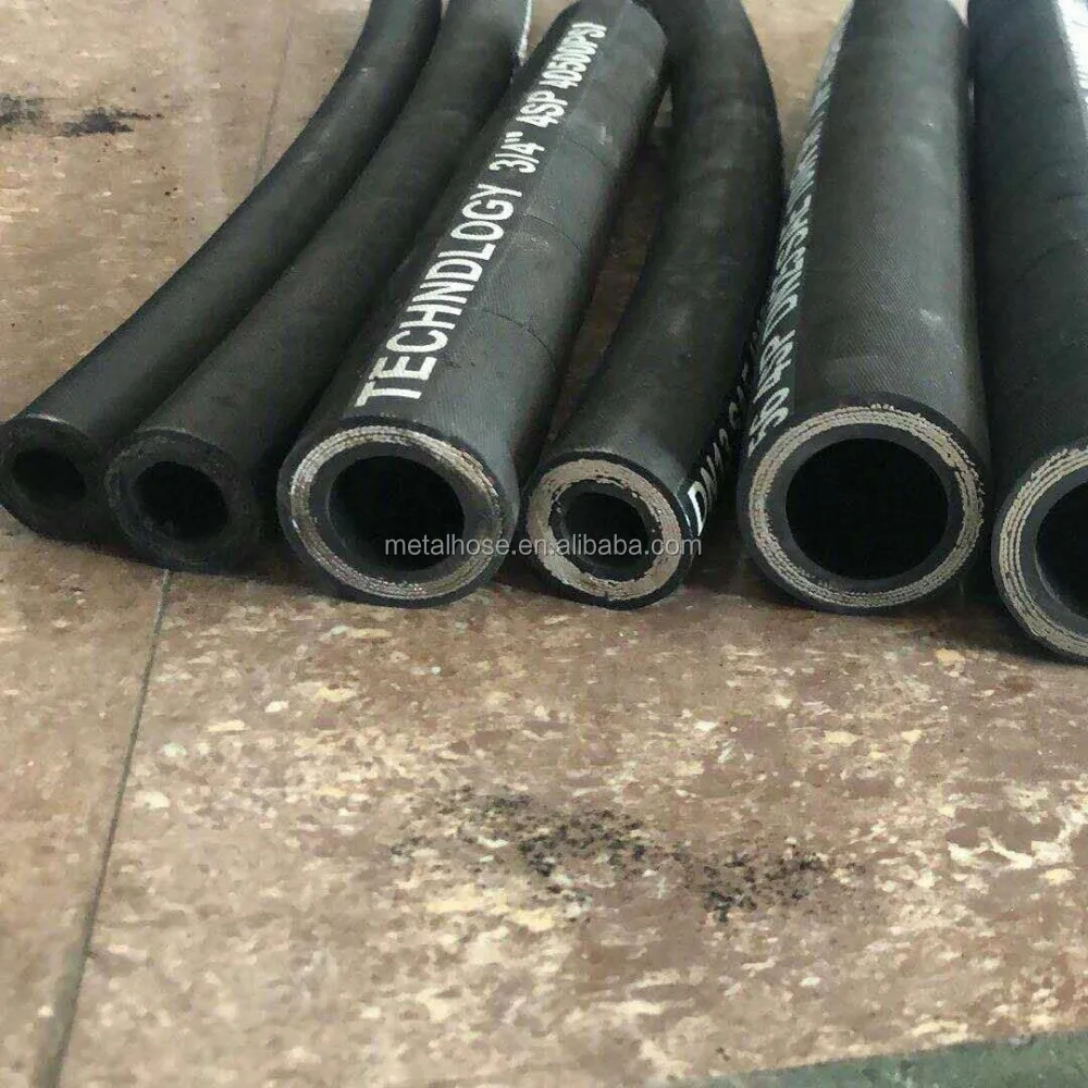 Elbow Armoured Rubber High Pressure Washer Hose Replacement High