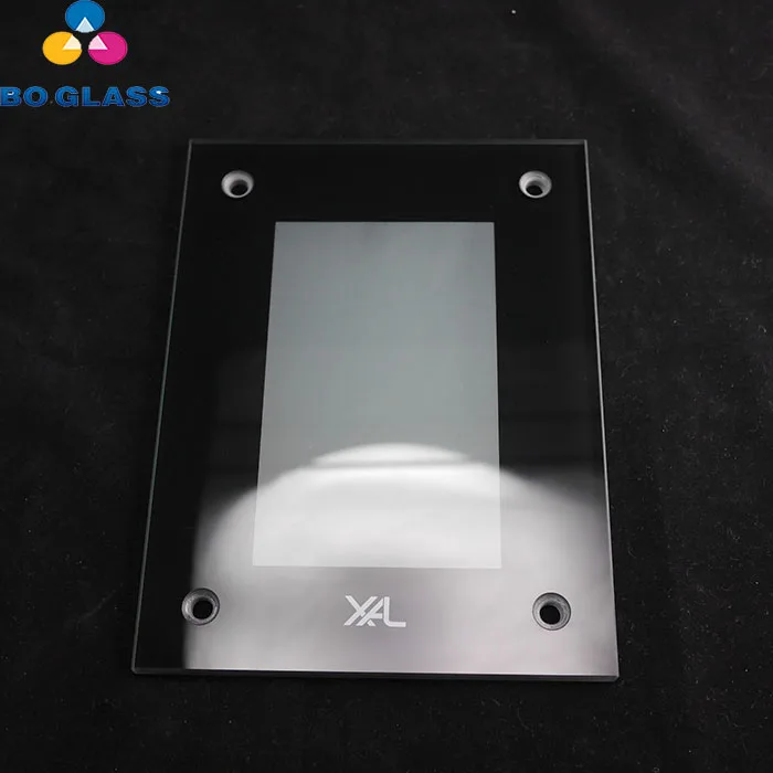 High Quality Clear Tempered Glass Panel Price With Silkscreen Printing