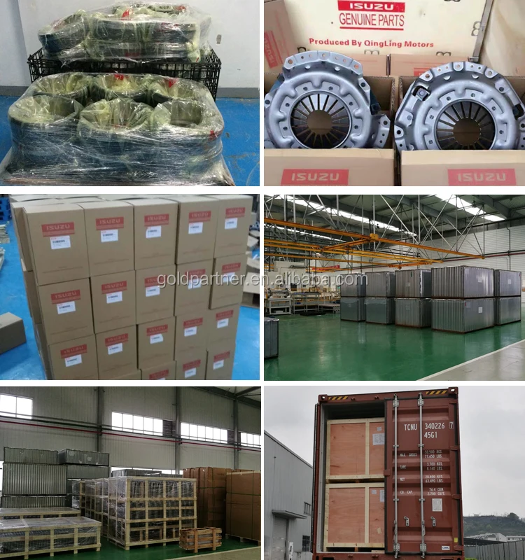 Isuzu diesel Engine motor Isuzu China Spare Parts packing and loading