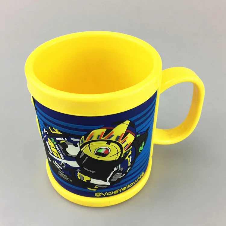 Soft Pvc Cover 3d Kids Personalized Plastic Mugs Buy 3d Kids