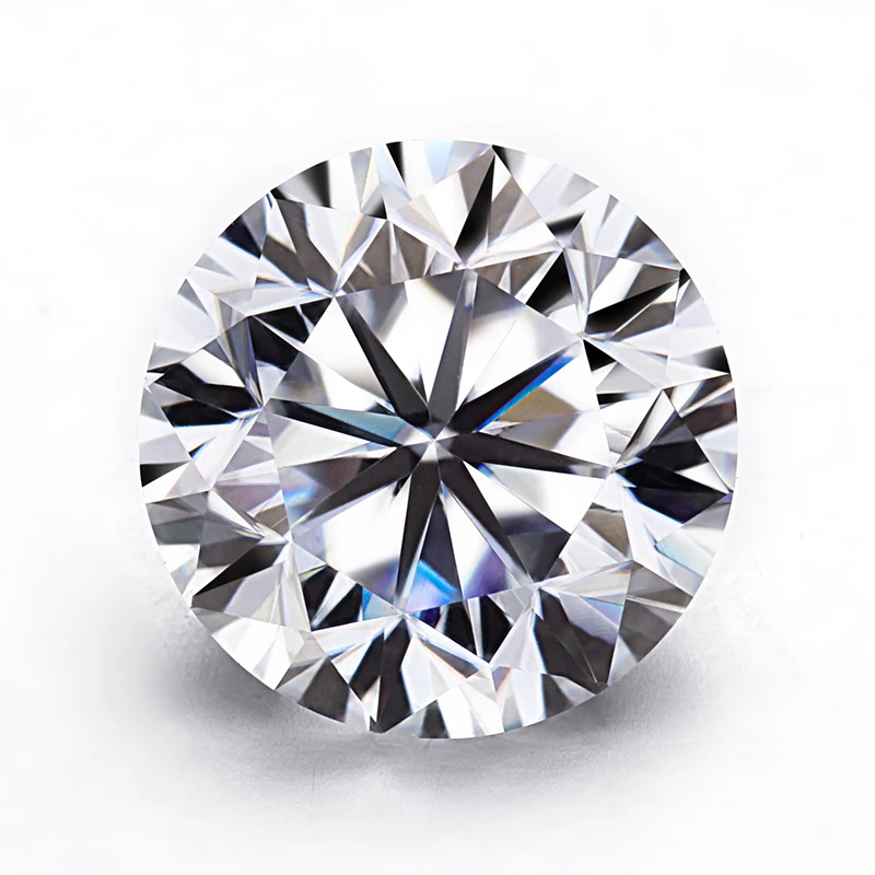 Quality 1.50 Cts Moissanite D Round Cut 7x7x4.5 MM Synthetic AAA Lab Created Diamond Loose Gemstone For Jewelry