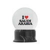 Middle East Themed " I Love Saudi Arabia " Water Globe Souvenir