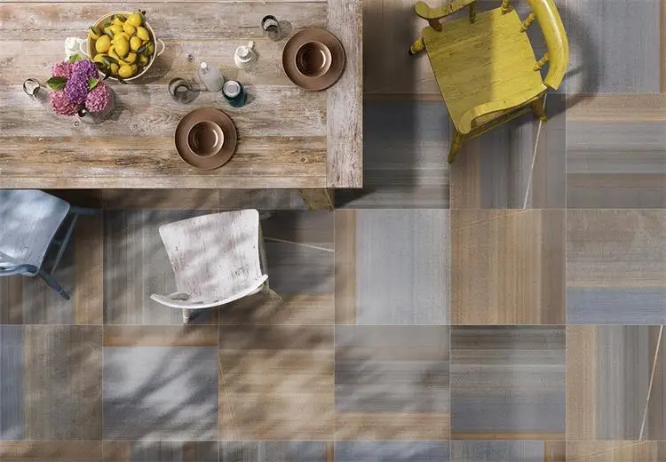 Colored Full Body Decorative Bathroom Porcelain Ceramic Glazed Rustic Floor Tiles