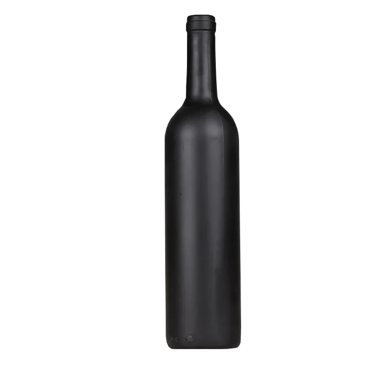 Wholesale Black Frosted Wine Bottle For Home Brewing Alcohol Buy Wine