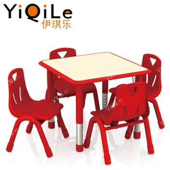 kids table with four chairs