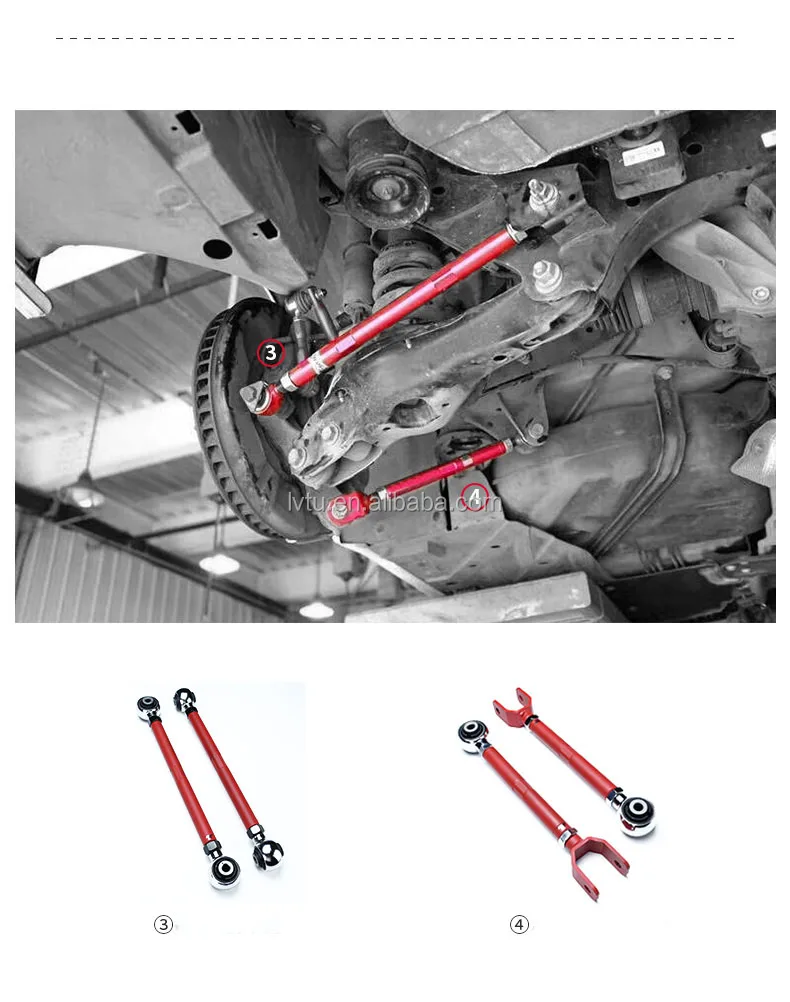 Rear Camber Kits Adjustable Control Arm For Bmw Serials 1 2 3 4 F20/f21