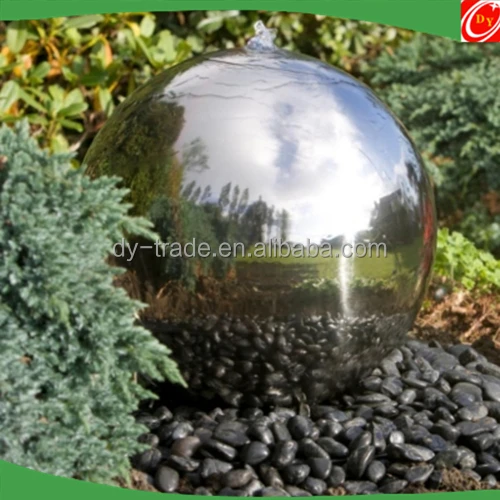 AISI304 Stainless Steel Silver Mirror Ball/Glass Lawn Ornament