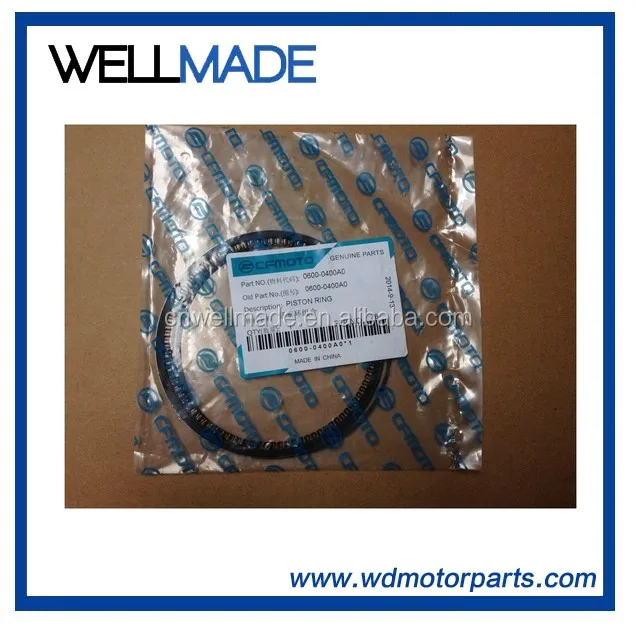 Cfmoto Cf196S Z6 X6 600cc Piston Ring Part No 0600-0400A0/Go Kart Parts/Buggy Parts/Atv Engine Parts