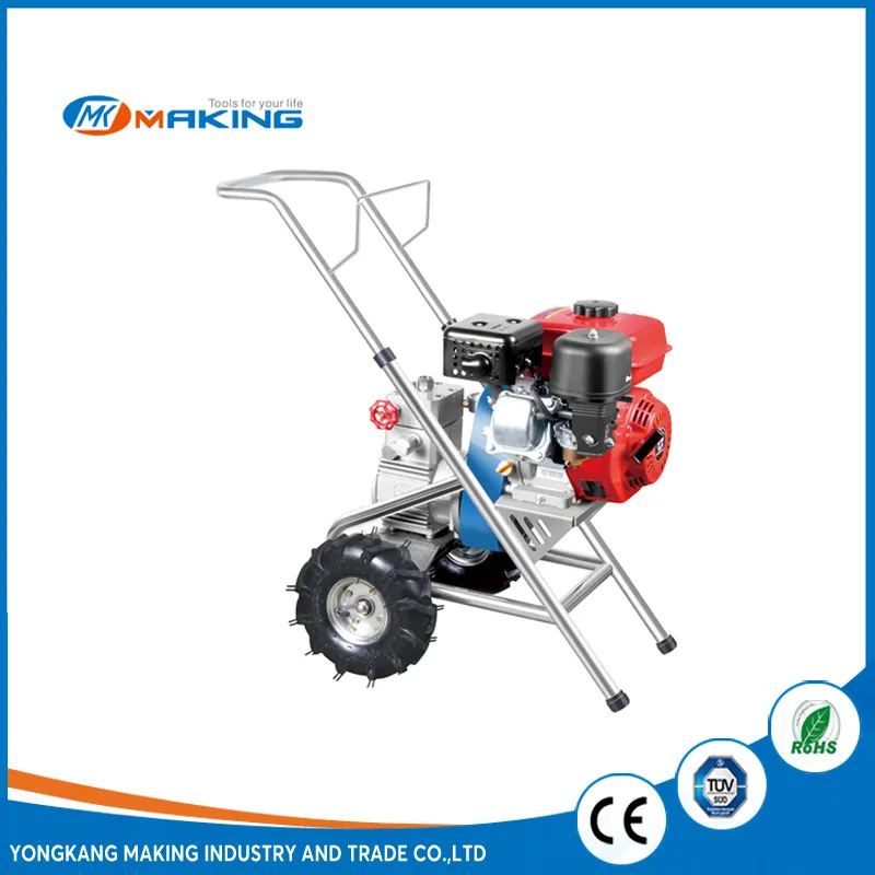 3600w High Pressure Wall Paint Spray Gun Gasoline Paint Sprayer Machine