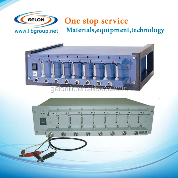 8 Channels Lithium Ion Battery Test Machine For Mobile Battery,Coin