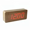 Handmade Kitchen rectangular wooden led clock