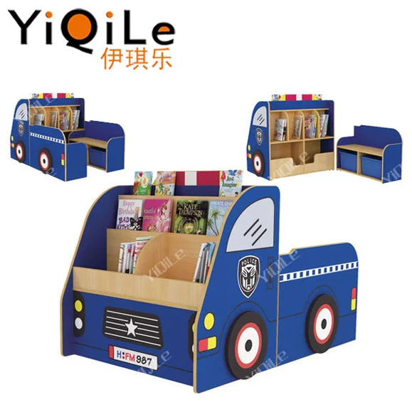 Fire Truck Children Combined Book Case Buy Combined Bookcase