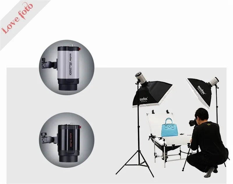 Godox 250di Photography Studio Flash Light & Studio Strobe Photo Flash