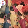 Small flower digital printing fabrics fashion 100 Polyester satin chiffon fabric