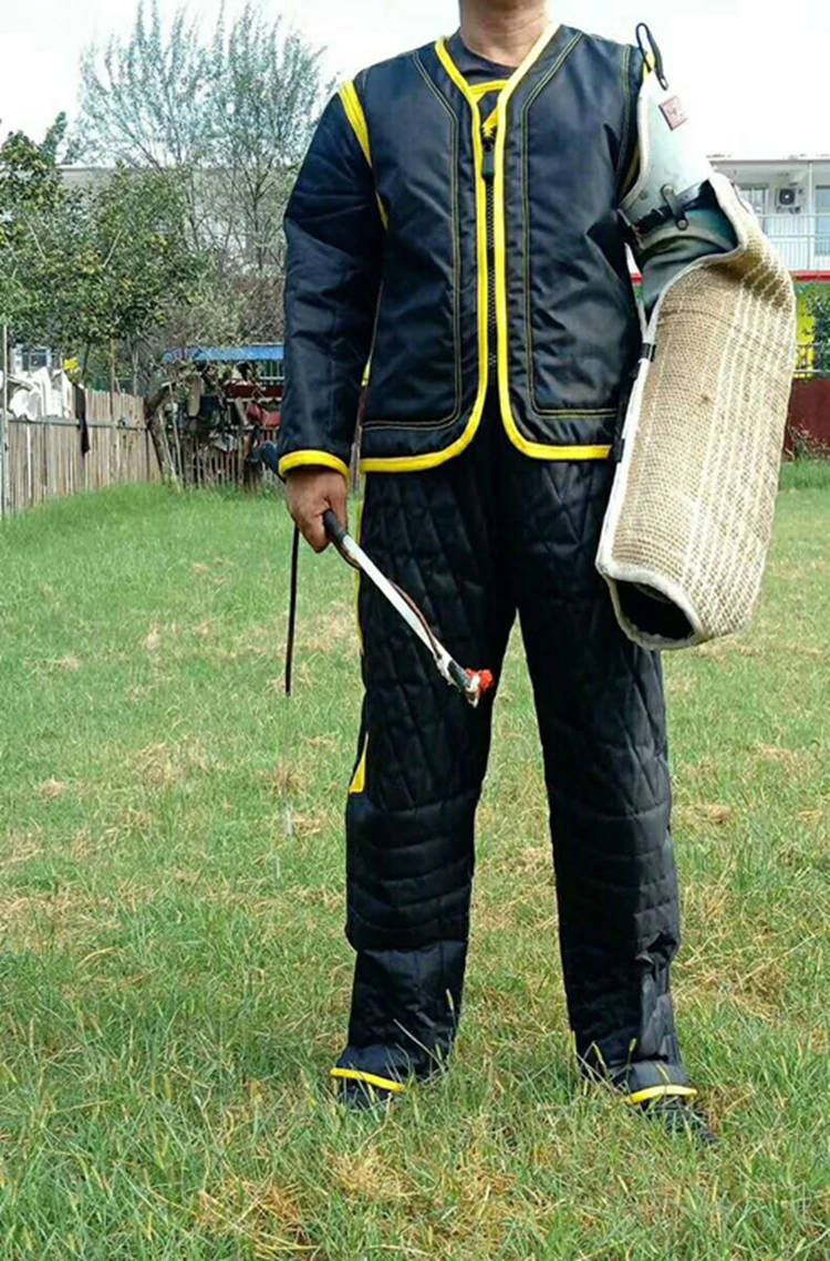 2019 Wholesale Dog Bite Suit Dog Flax Training Protection Dog Training