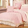 100% cotton high quality bedspreads set embroidery bed spread set embroidered coverlet set
