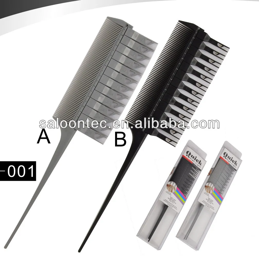 hair highlighting comb