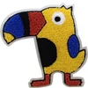 lovely chenille patches for children clothing with iron on backing