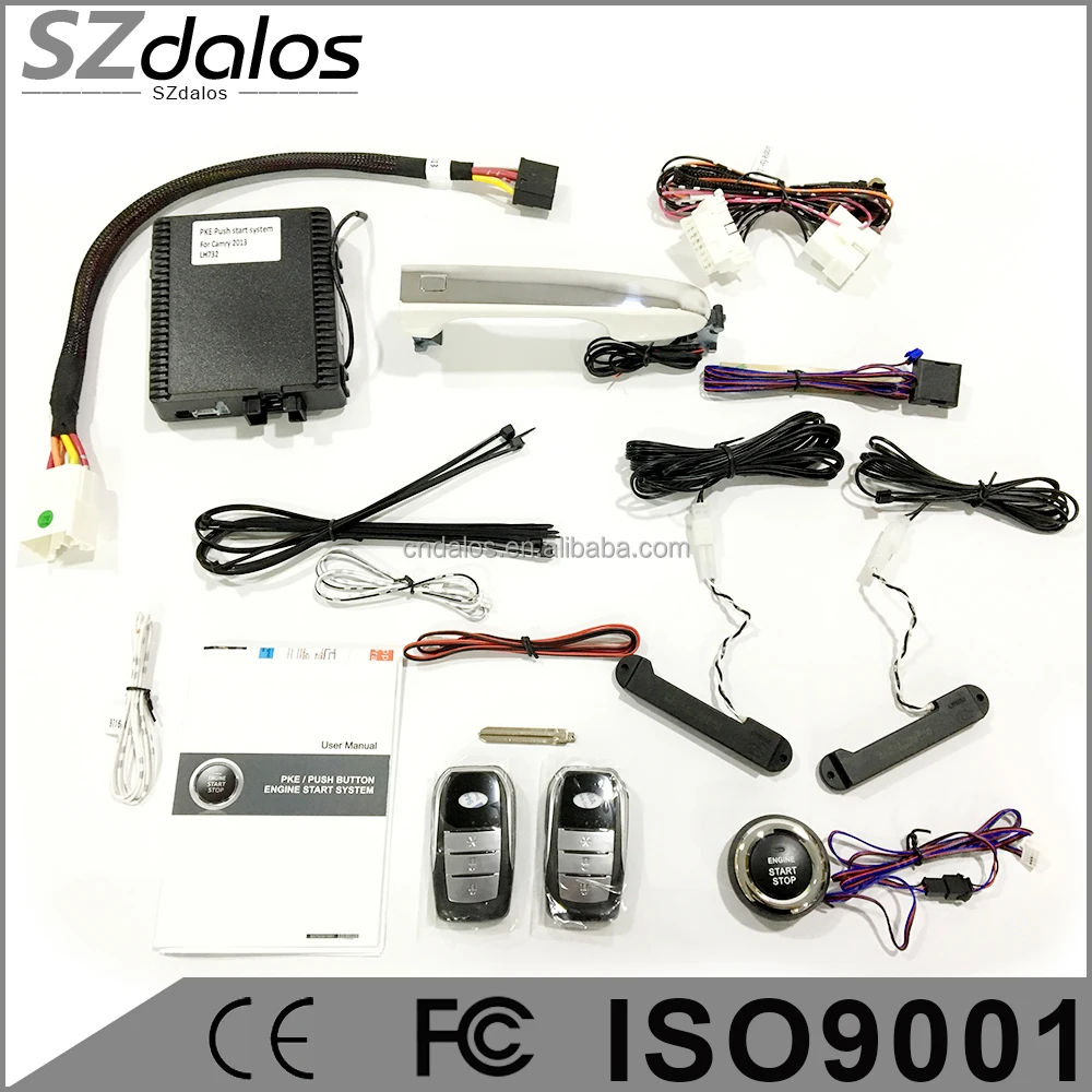 smart key pke push button start stop system remote start engine