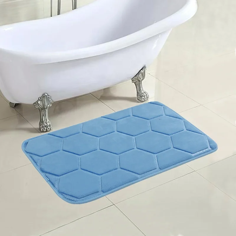 Bathroom Design Memory Foam Bath Mat Water Absorbent Carpets Rug Buy