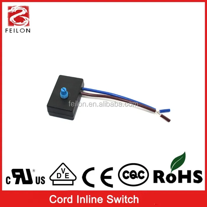220v240v Euro Type Inline Rotary Dimmer Switch Also Can Dimming The