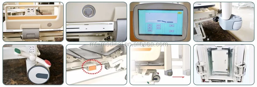 ICUB-M1 Multi-functional Electric ICU Hospital Bed with weighing Function