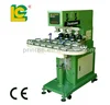 Dongguan hot 4 color golf ball cap card pad printing machine