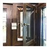 Commercial office aluminum frame double leaf windows and doors