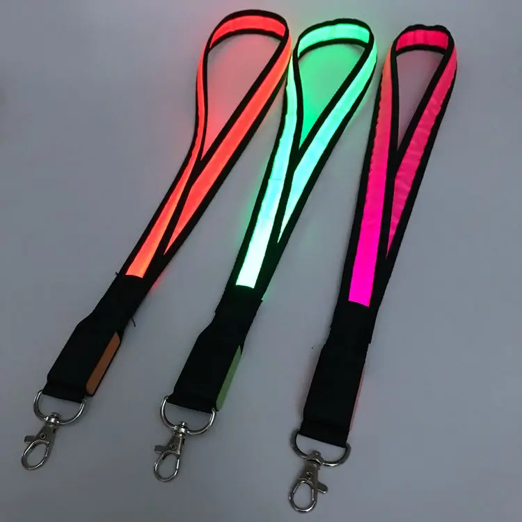 LED nylon lanyard2