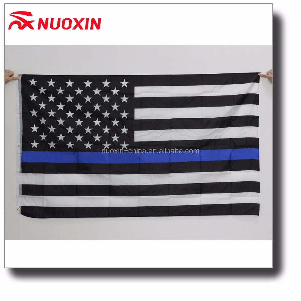 Hot Sale Cheap Price Polyester Thin Blue Line American Flags Buy American Flags Blue Line American Flags Thin Blue Line American Flags Product On Alibaba Com