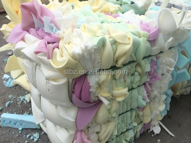 Recycled Pu Memory Foam Scrap By Bales Buy Polyurethane Foam Scrap,Pu