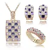 091707)Fashion italian costumes 18K carat gold jewelry sets
