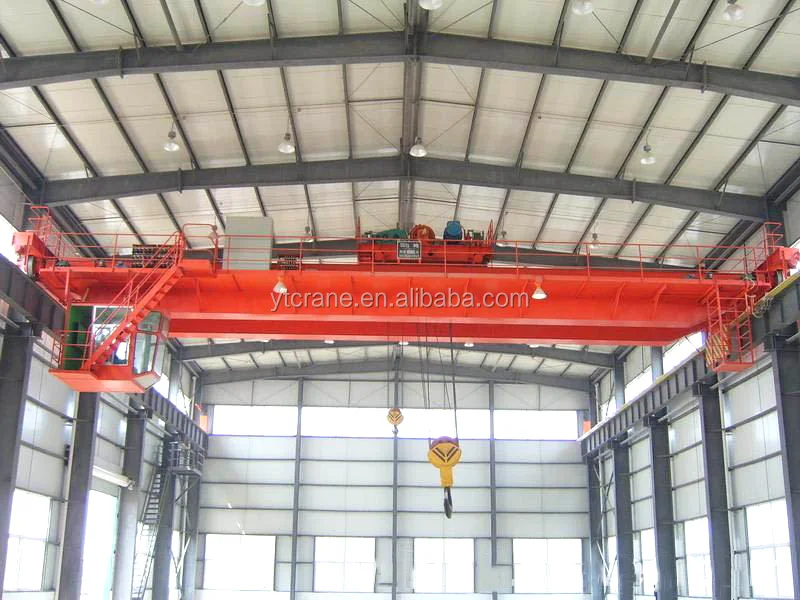 High quality factory use 50 ton 50/10t double hook overhead crane price