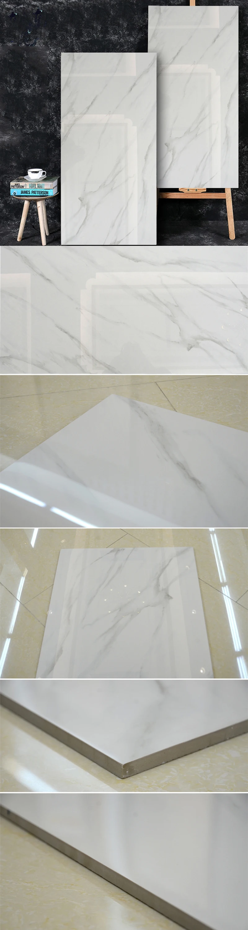 Latest Design Carrara Porcelain 600x1200 Tile - Buy 600x1200 Tile