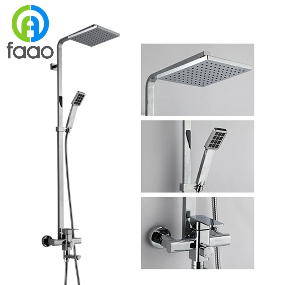 Faao Solid Br Gold Plated Shower Head For Bathroom Faao Solid Br Gold Plated Shower