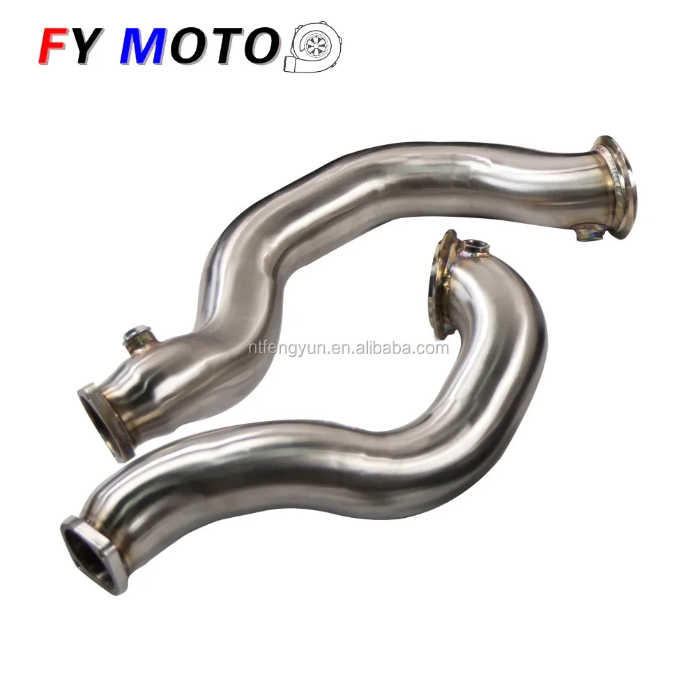 Exhaust Downpipe+intercooler+charge Pipe+inlet Hose Fit For N54 135i