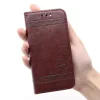 9 Color PU Flip Leather Magnetic Wallet Mobile Phone Case With Card Slot for iPhone 4/5/6/6 plus/7/7 plus/8/8 plus/X/Xs/XR/X Max