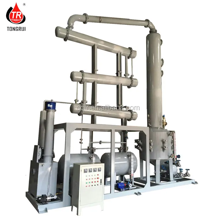 Mini Continue Black Car Oil Distiller To Engine Diesel Refinery For