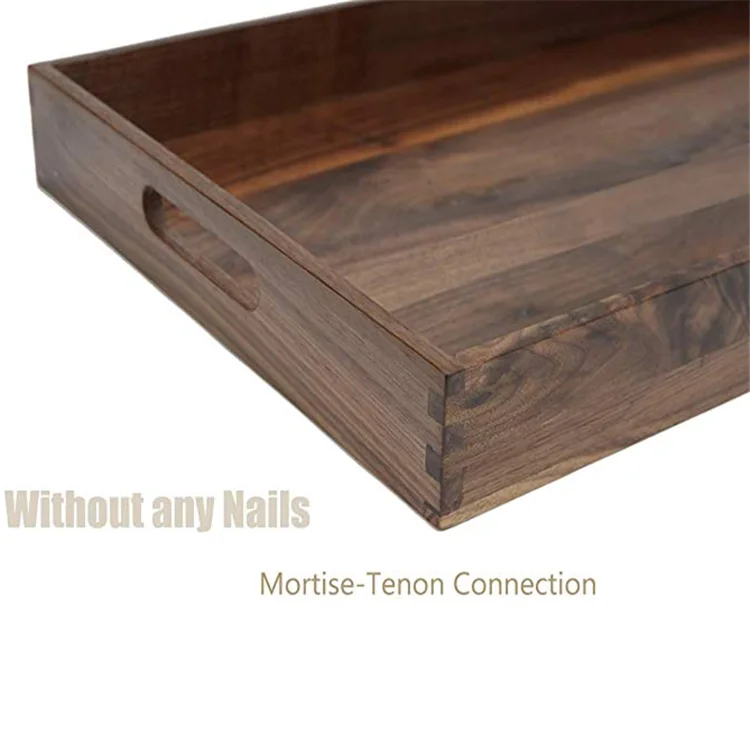 wood serving tray