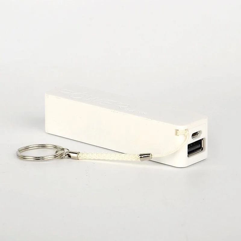 Promotional gifts portable mini usb 2000mah powebank with Key buckle - ANKUX.COM