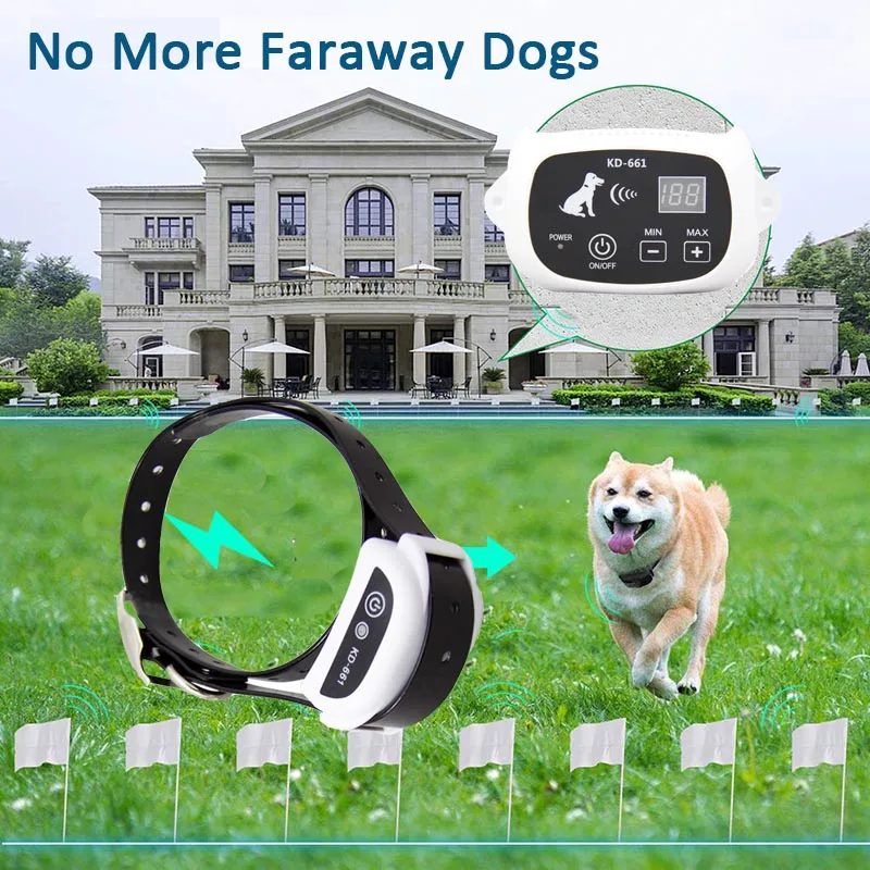 Kd661 Electric Outdoor Wireless Pet Dog Fence System Vibration Shock